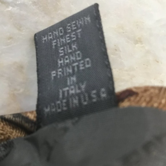 Robert Talbott Best of Class Necktie, Handsewn Silk, Hand printed in Italy, - Picture 3 of 4